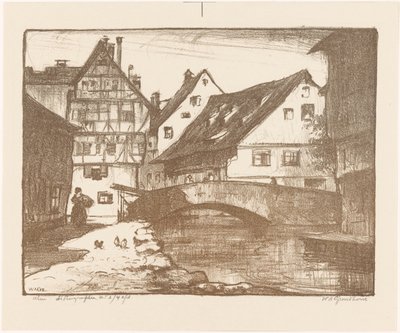Ulm (オブジェクトの元のタイトル) 作： Willem Adrianus Grondhout (signed by artist)