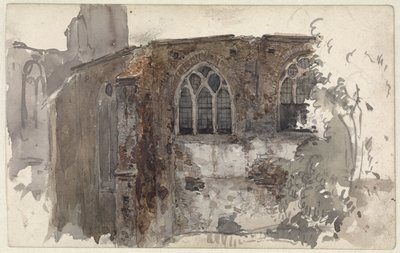 教会の廃墟 作： Willem Anthonie van Deventer