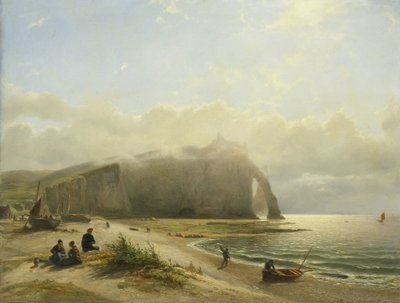 海岸近くの海景 作： Willem Anthonie van Deventer
