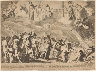 最後の審判 作： Willem Basse (attributed to)