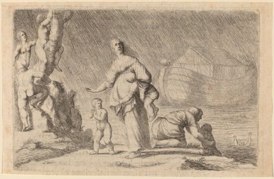 ノアの箱舟と洪水 作： Willem Basse