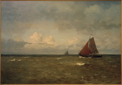 ザイダージーの平底船 作： Willem Bastiaan Tholen
