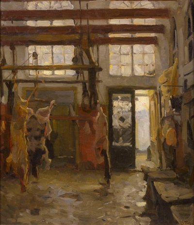 屠殺場、1890年。 作： Willem Bastiaan Tholen