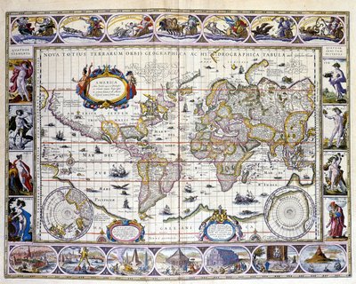 アトラス Willem Janszoon Blaeu（1571 - 1638 作： Willem Blaeu