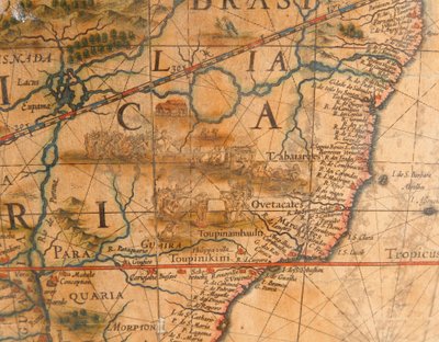 図書館の地球儀の大規模なペア、地上1645 - 48、1630年以降の天体 作： Willem Blaeu