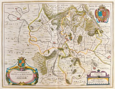 ウィレム・ブラウ著『Theatrum Orbis Terrarum, sive Atlas Novus』（アムステルダム）所収。 作： Willem Blaeu