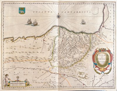 ビルバオを中心とするS. 作： Willem Blaeu