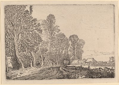 森のはずれの道 作： Willem Buytewech