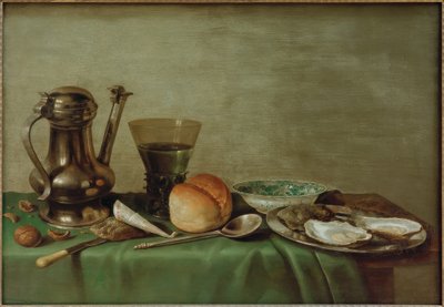 朝食の静物 作： Willem Claesz. Heda