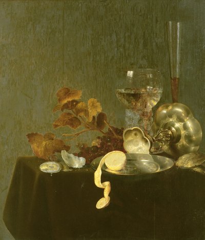 静物 作： Willem Claesz. Heda