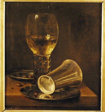 ゴブレットのある静物、1653 作： Willem Claesz. Heda
