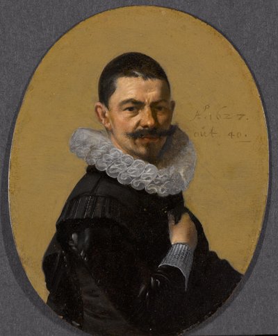 男の肖像 作： Willem Cornelisz Duyster (attributed to)