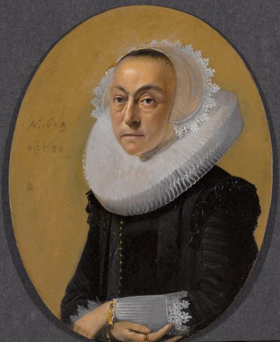 女性の肖像 作： Willem Cornelisz Duyster (attributed to)