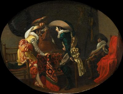 トリックトラック・プレイヤーズ 作： Willem Cornelisz Duyster