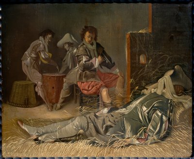 兵士のいる警備室 作： Willem Cornelisz Duyster