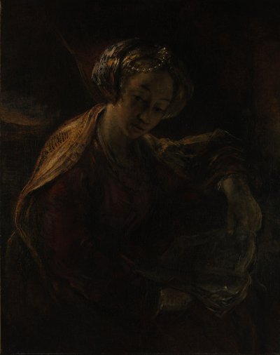 The Sibyl」1654年頃。 作： Willem Drost