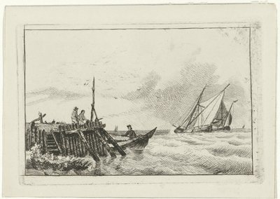 水上桟橋 作： Willem Gruyter jr.