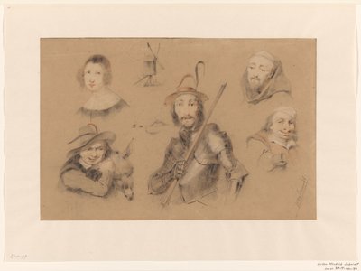 ドン・キホーテのフィギュア 作： Willem Hendrik Schmidt