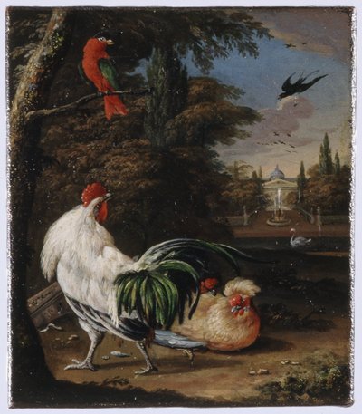 公園の鳥 作： Willem Hendrik Wilhelmus van Royen