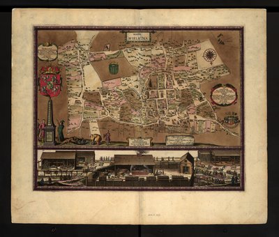 ヴィルヘルム・ホンディウス作、ポーランドのヴィエリチカ岩塩坑の画像 作： Willem Hondius