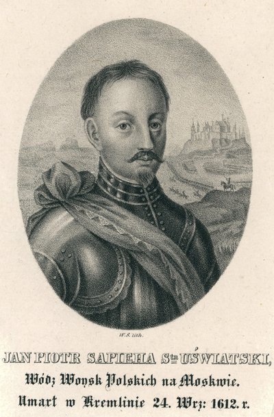 Jan Piotr Sapieha 1569-1611。 作： Willem Hondius