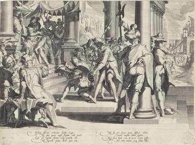 法の不可侵性の寓意 Thronus Justitiae (シリーズタイトル) 作： Willem Isaacsz. van Swanenburg