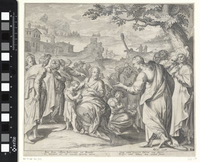 キリストは子供たちを祝福します 作： Willem Isaacsz. van Swanenburg