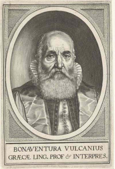 ポートレット・ヴァン・ボナベンチュラ・ヴルカニウス 作： Willem Isaacsz. van Swanenburg