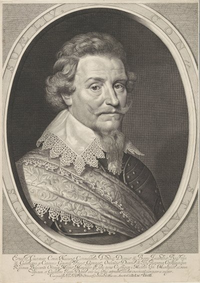 ナッソー・ディーツ伯エルンスト・カジミールの肖像 作： Willem Jacobsz Delff