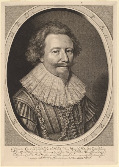 パラント伯フローレント2世 作： Willem Jacobsz Delff after Michiel van Miereveld