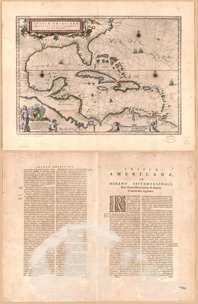 中西部海域のアメリカ諸島と氷河 LOC 84696979 作： ウィレム・ヤンスーン・ブラウ