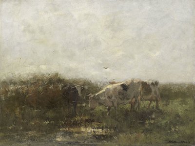 牛 作： Willem Maris