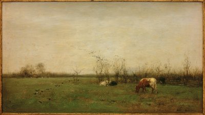 牧草地の風景 作： Willem Maris
