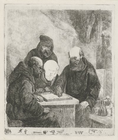 忌まわしき修道士 作： Willem Pieter Hoevenaar