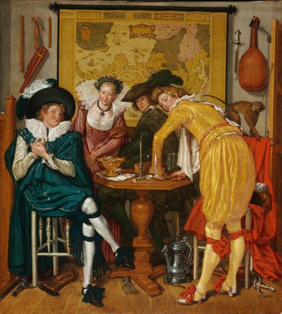 メリー社 作： Willem Pietersz. Buytewech