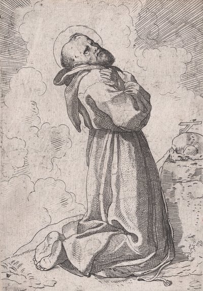 聖フランシス 1612-13年頃 作： Willem Pietersz. Buytewech