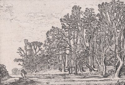 Verscheyden Landtschapjes Various Little Landscapes、プレート 6、...、ca. 1616年。 作： Willem Pietersz. Buytewech