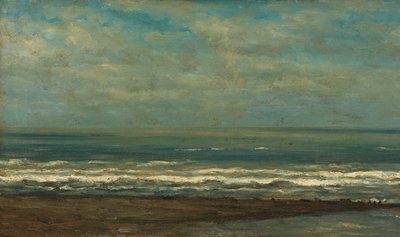 ハイスト近くの海の風景 作： Willem Roelofs (I)
