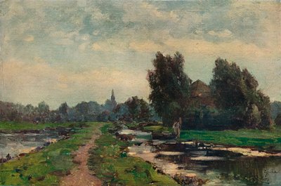 19世紀のゴーダ近郊 作： Willem Roelofs