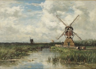 ライデン近くを見る 作： Willem Roelofs