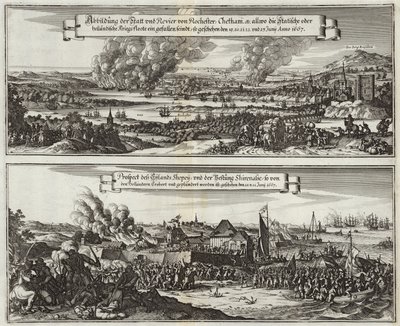 テムズ川の海軍襲撃に関するオランダの視点 作： Willem Schellinks