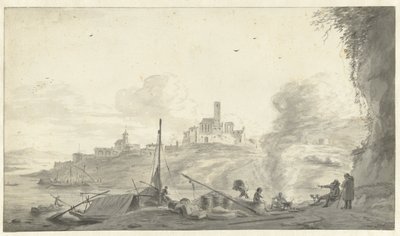 イタリアの風景 作： Willem Schellinks