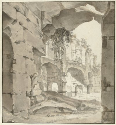ローマ時代の遺跡 作： Willem Schellinks