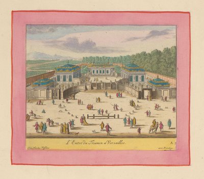 Zugang zum Grand Trianon in Versailles 作： ウィレム・スウィッデ