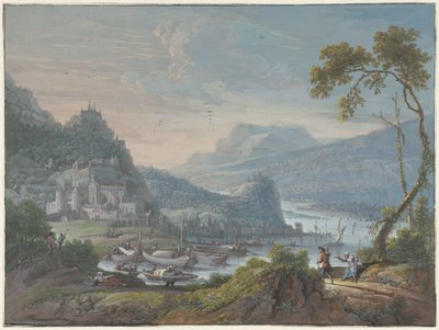 河川景観 作： Willem Troost (I)