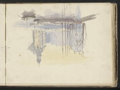 ロッテルダムのブラークの古い取引所 作： Willem Troost (II)