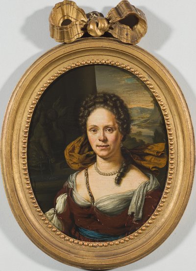 クリスティナ・バッカー（1658-1734）？ 作： ウィレム・ヴァン・ミーリス