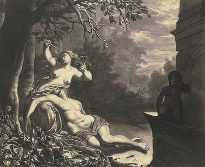 ピラミッドとシスビー 作： Willem Van Mieris