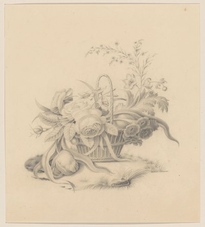 花のバスケット 作： Willem Verbeet