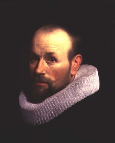ラフを着た男性の肖像 作： Willem Willemsz. van der Vliet